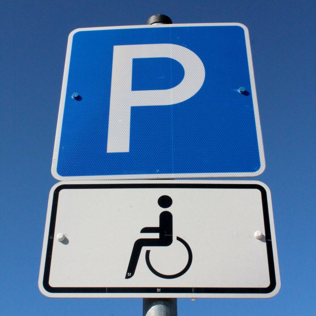 Alte Pastorei Behindertenparkplatz