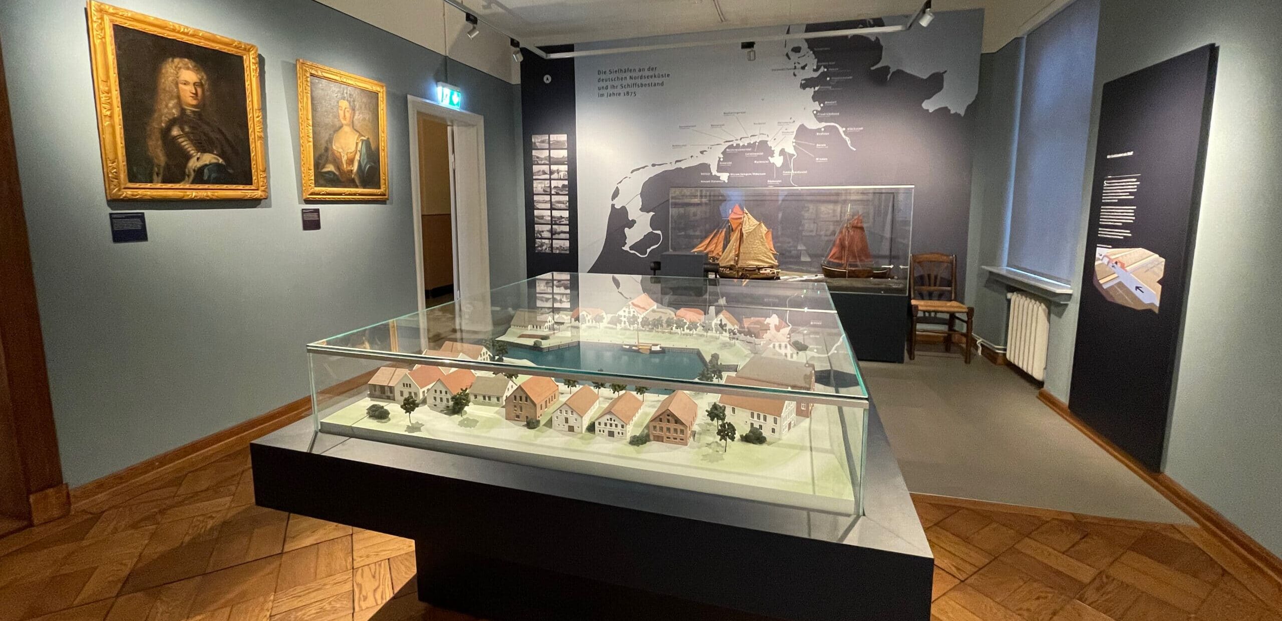 Hafenmodell im Groot Hus