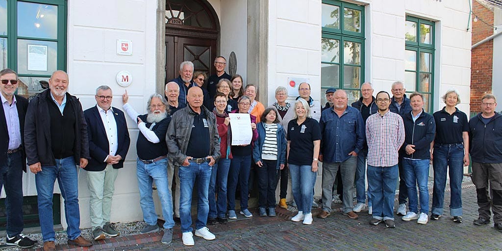Deutsches Sielhafenmuseum in Carolinensiel feiert Auszeichnung mit dem Museumsgütesiegel